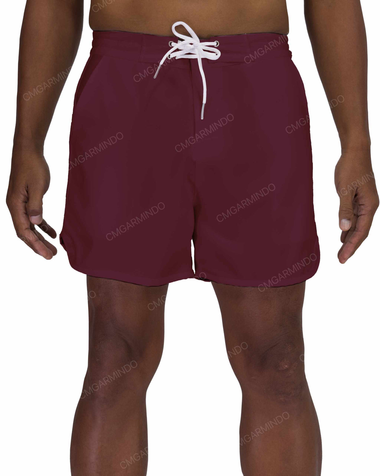 15" Fixed Waist Dolphin Hem Boardshorts