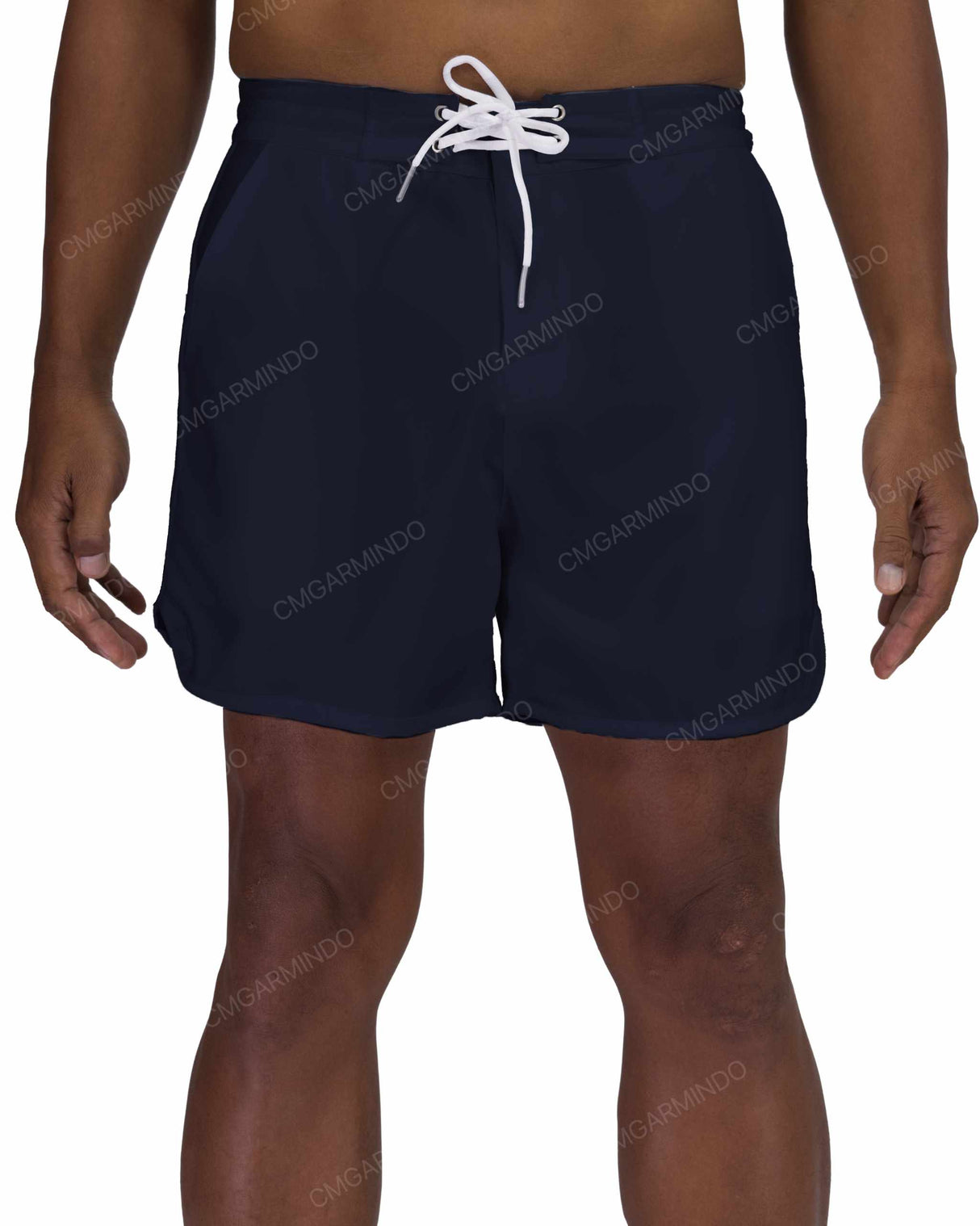 15" Fixed Waist Dolphin Hem Boardshorts
