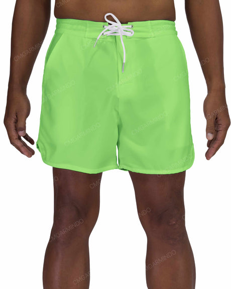 15" Fixed Waist Dolphin Hem Boardshorts
