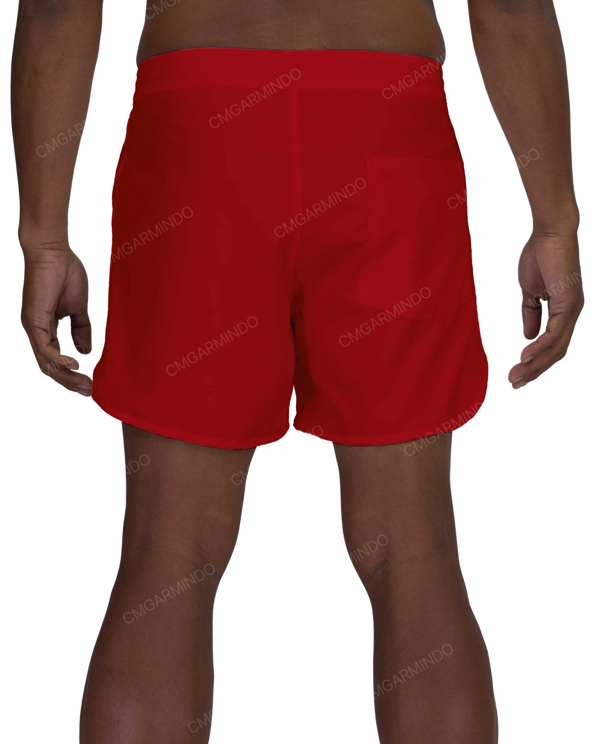 15" Fixed Waist Dolphin Hem Boardshorts