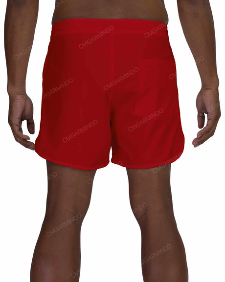 15" Fixed Waist Dolphin Hem Boardshorts