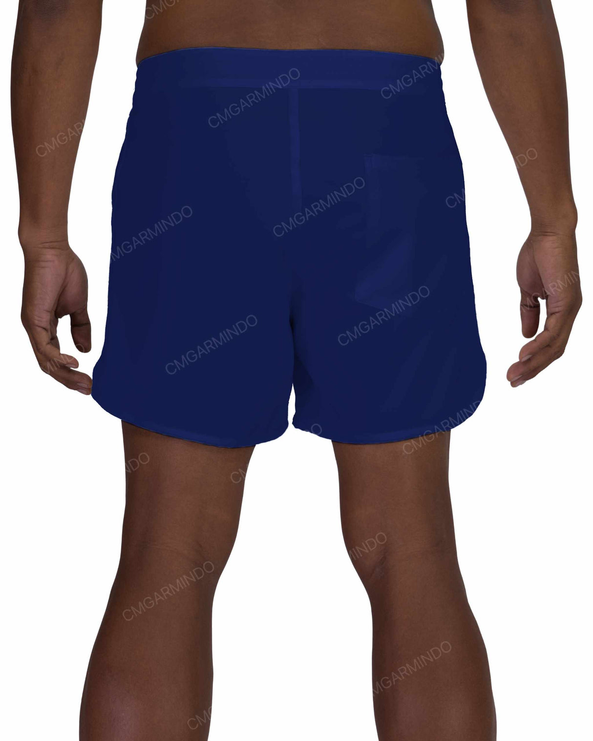 15" Fixed Waist Dolphin Hem Boardshorts