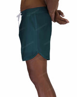 15" Fixed Waist Dolphin Hem Boardshorts
