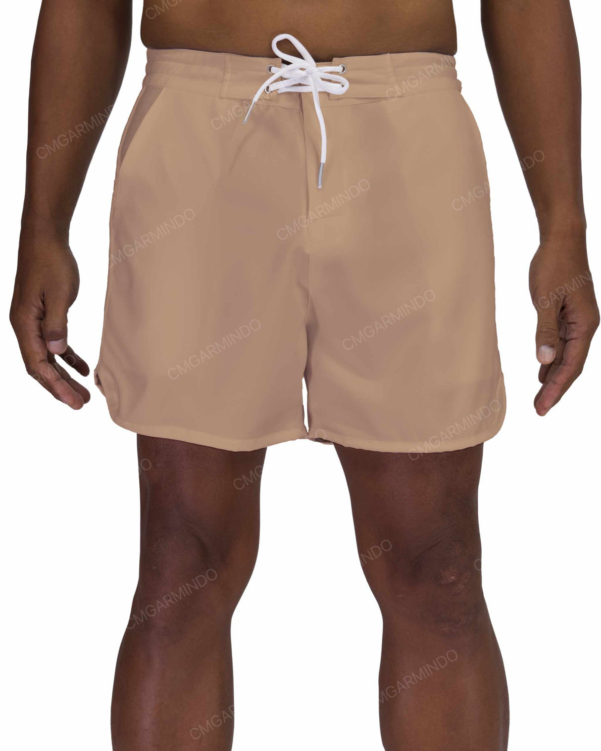 15" Fixed Waist Dolphin Hem Boardshorts