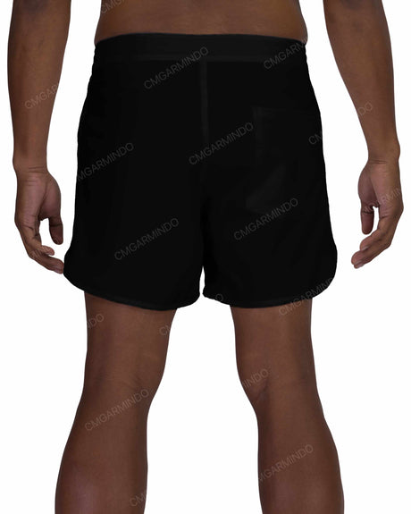 15" Fixed Waist Dolphin Hem Boardshorts