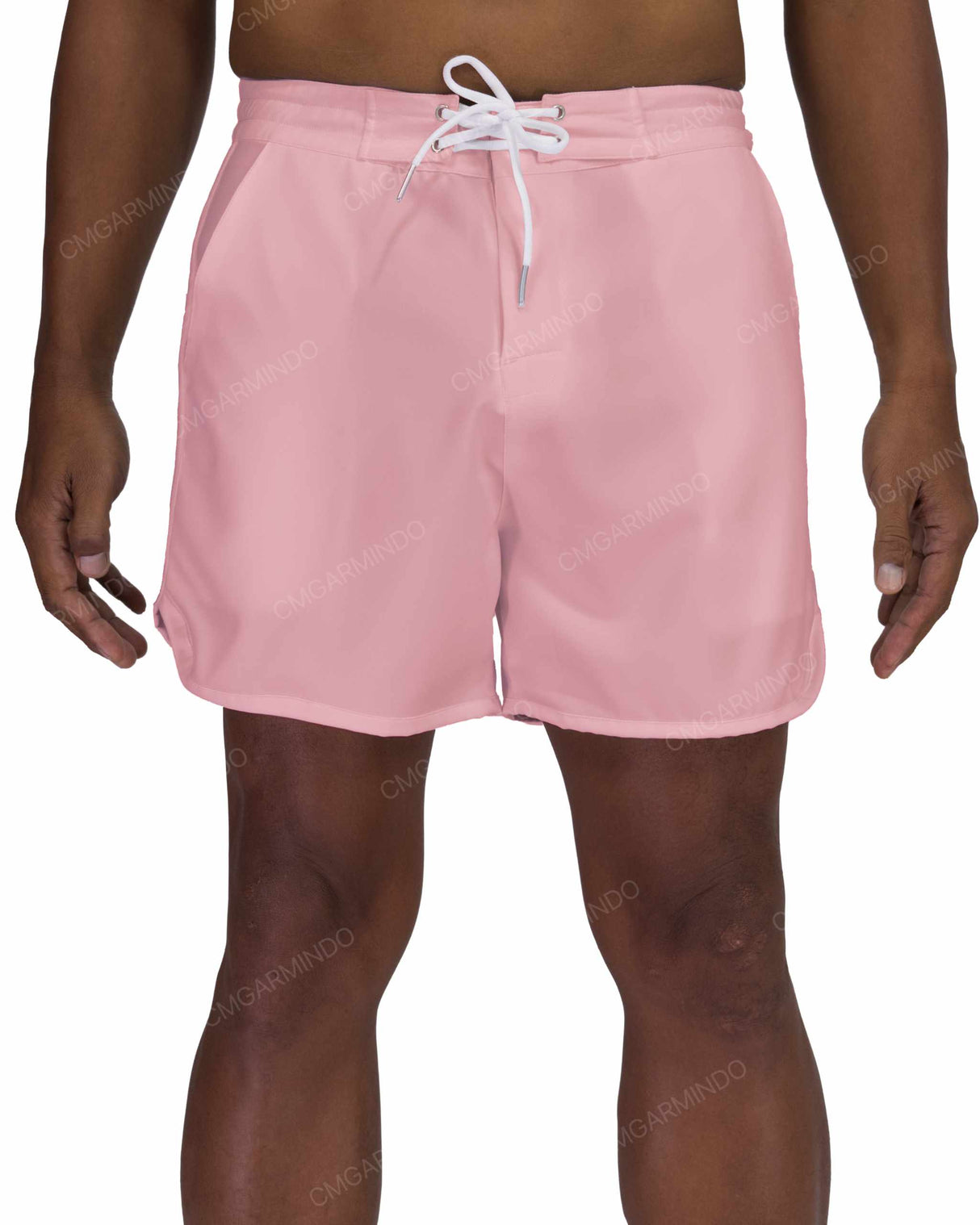 15" Fixed Waist Dolphin Hem Boardshorts