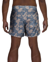 15" Fixed Waist Dolphin Hem Boardshorts
