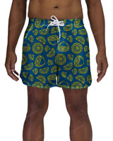 15" Fixed Waist Dolphin Hem Boardshorts