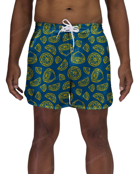 15" Fixed Waist Dolphin Hem Boardshorts