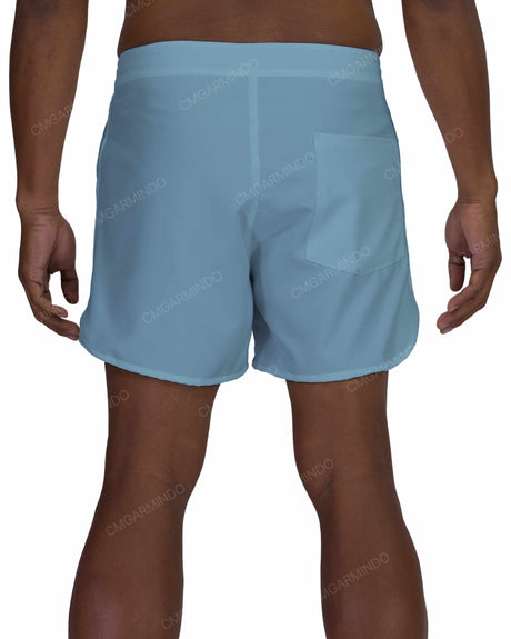 15" Fixed Waist Dolphin Hem Boardshorts