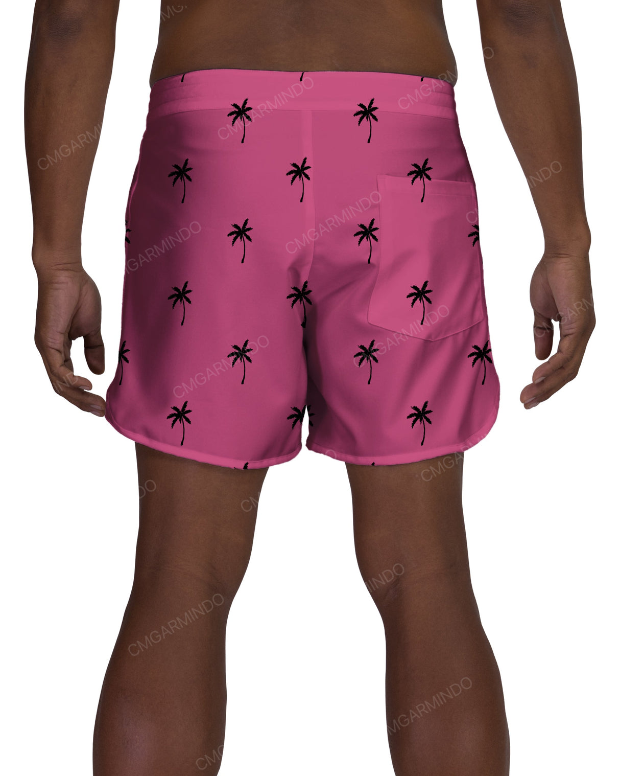 15" Fixed Waist Dolphin Hem Boardshorts