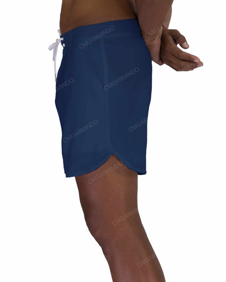 15" Fixed Waist Dolphin Hem Boardshorts