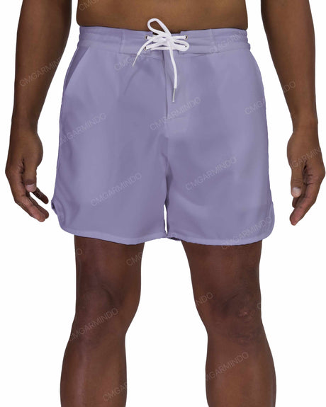 15" Fixed Waist Dolphin Hem Boardshorts