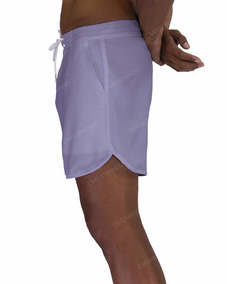 15" Fixed Waist Dolphin Hem Boardshorts