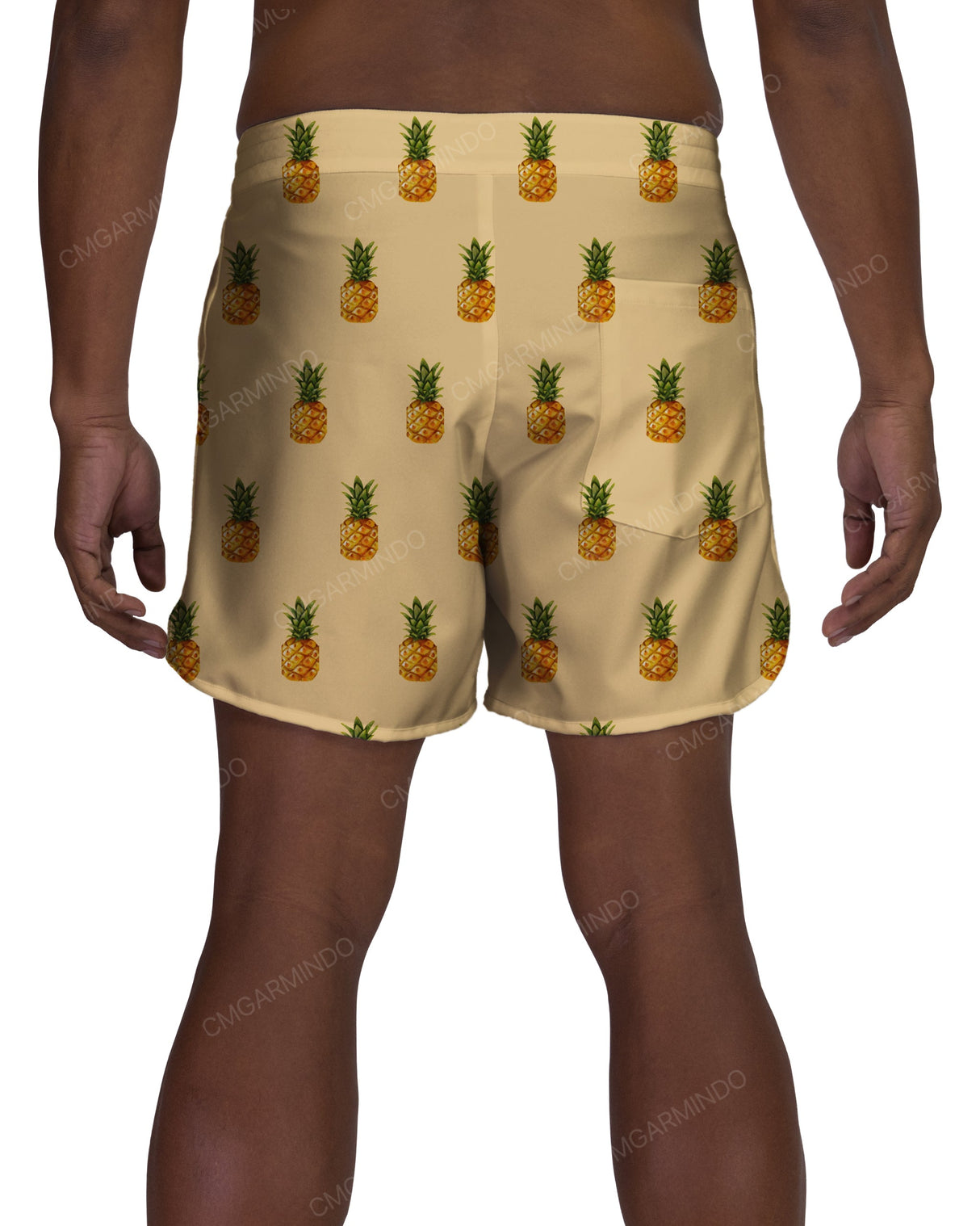 15" Fixed Waist Dolphin Hem Boardshorts