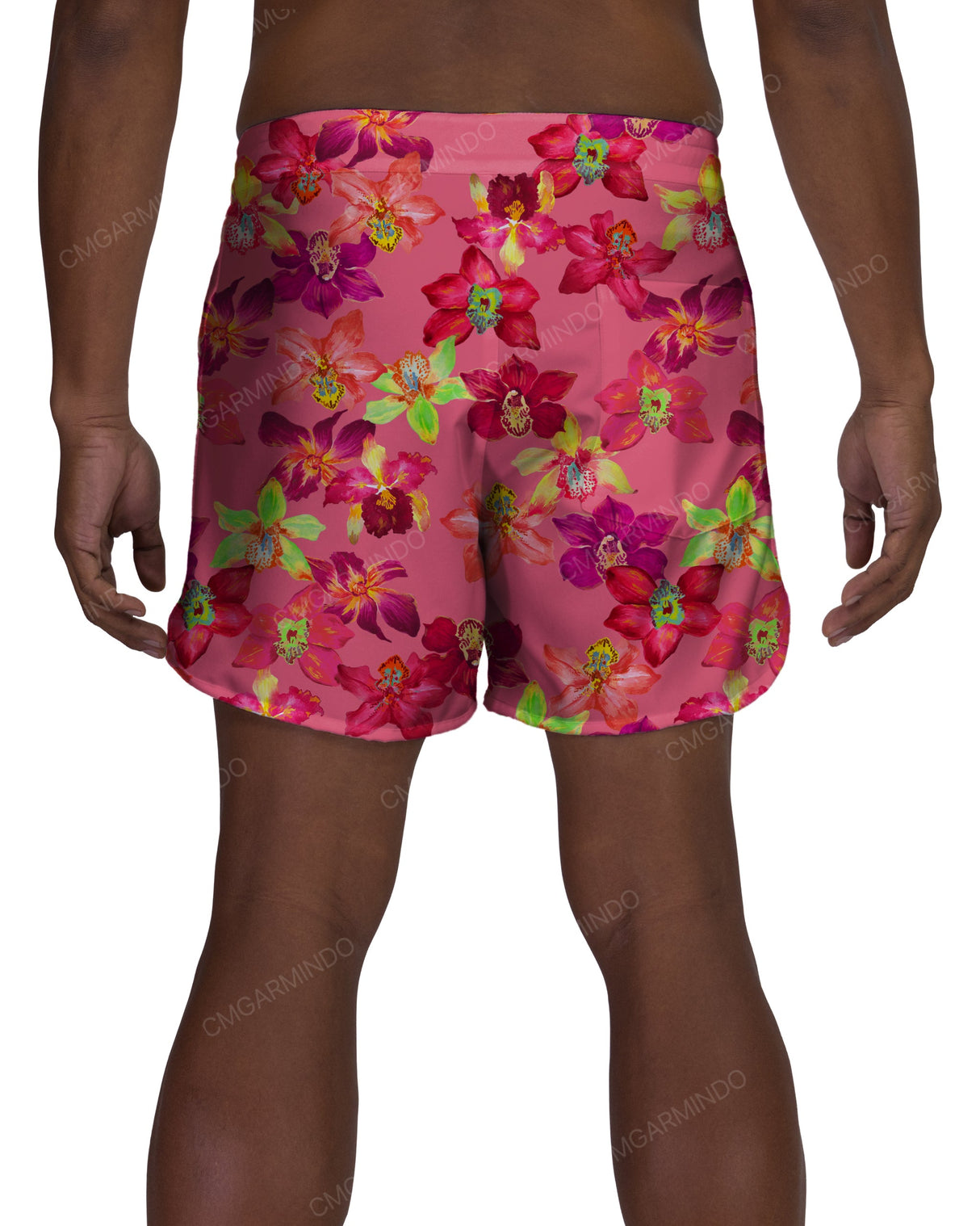 15" Fixed Waist Dolphin Hem Boardshorts