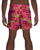15" Fixed Waist Dolphin Hem Boardshorts