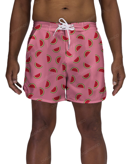 15" Fixed Waist Dolphin Hem Boardshorts