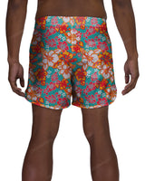 15" Fixed Waist Dolphin Hem Boardshorts