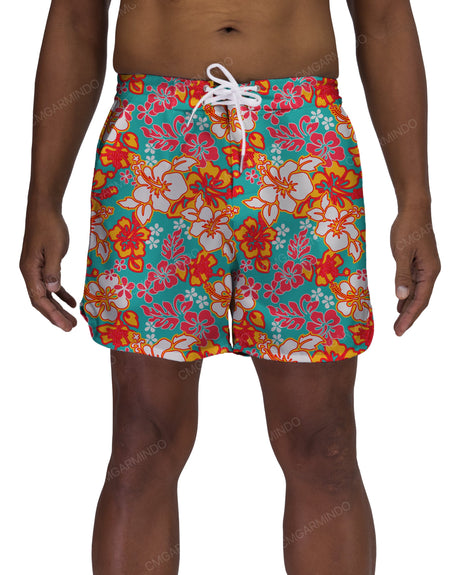15" Fixed Waist Dolphin Hem Boardshorts