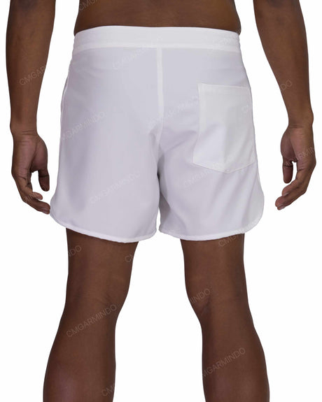15" Fixed Waist Dolphin Hem Boardshorts