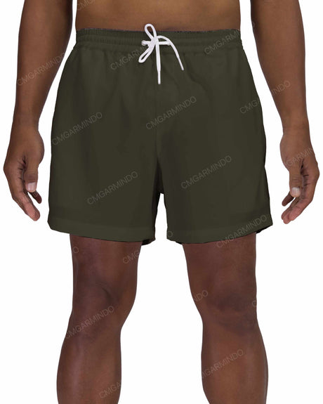 15" Elastic Waist Swimshorts