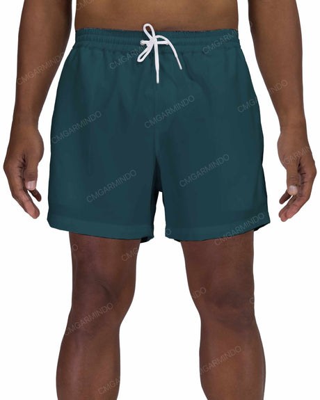15" Elastic Waist Swimshorts