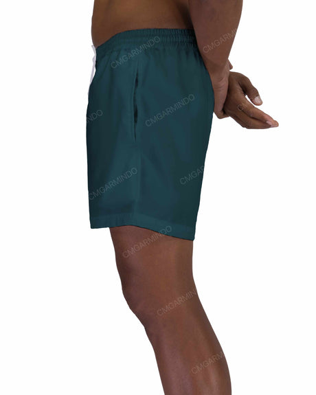 15" Elastic Waist Swimshorts