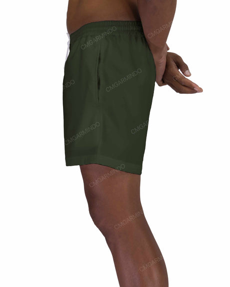15" Elastic Waist Swimshorts