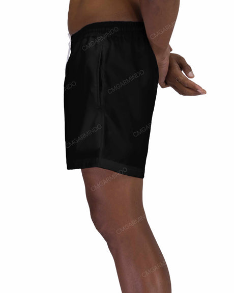 15" Elastic Waist Swimshorts