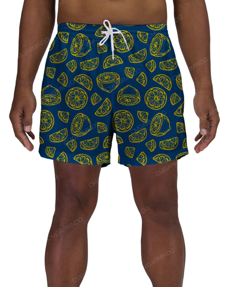 15" Elastic Waist Swimshorts