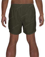 15" Elastic Waist Dolphin Hem Swimshorts