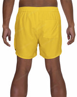 15" Elastic Waist Dolphin Hem Swimshorts
