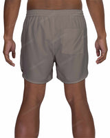 15" Elastic Waist Dolphin Hem Swimshorts