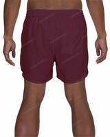 15" Elastic Waist Dolphin Hem Swimshorts