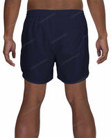 15" Elastic Waist Dolphin Hem Swimshorts