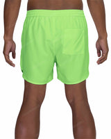 15" Elastic Waist Dolphin Hem Swimshorts