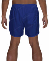 15" Elastic Waist Dolphin Hem Swimshorts