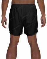 15" Elastic Waist Dolphin Hem Swimshorts