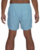 15" Elastic Waist Dolphin Hem Swimshorts