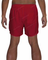 15" Elastic Waist Dolphin Hem Swimshorts
