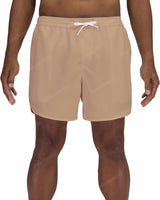 15" Elastic Waist Dolphin Hem Swimshorts