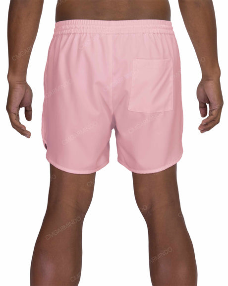 15" Elastic Waist Dolphin Hem Swimshorts