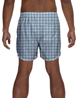 15" Elastic Waist Dolphin Hem Swimshorts