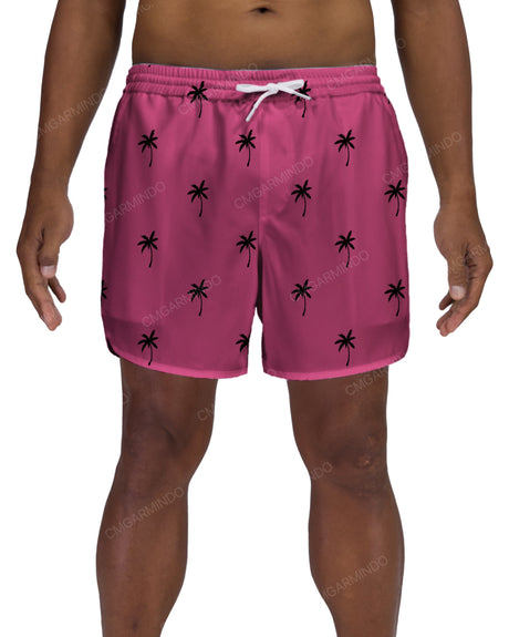 15" Elastic Waist Dolphin Hem Swimshorts