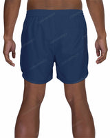 15" Elastic Waist Dolphin Hem Swimshorts