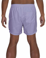 15" Elastic Waist Dolphin Hem Swimshorts