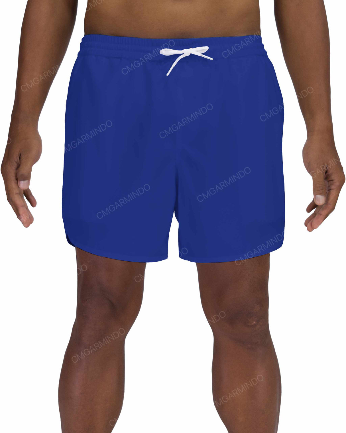 15" Elastic Waist Dolphin Hem Swimshorts