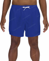 15" Elastic Waist Dolphin Hem Swimshorts