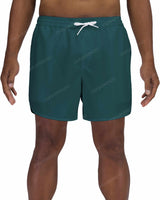 15" Elastic Waist Dolphin Hem Swimshorts
